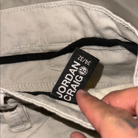 Jordan Craig Light Gray Cargo Pants - Picture 5 of 6